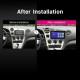 Écran tactile Android 13.0 HD de 9 pouces pour Toyota Matrix LHD 2009-2014 avec prise en charge Carplay DSP intégrée Commande au volant Caméra AHD WIFI 4G