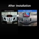 OEM 9 pouces Android 13.0 pour Ford Fiesta 2004-2014 Radio avec système de navigation GPS à écran tactile Bluetooth HD prend en charge Carplay DAB +