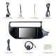 9 pouces Android 14.0 pour 2015-2017 Kia K3 RIO RHD Radio Système de navigation GPS avec écran tactile HD Prise en charge Bluetooth Carplay OBD2
