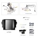 Écran tactile HD pour 2014-2018 TOYOTA Fortuner Radio Android 10.0 Système de navigation GPS 9,7 pouces avec prise en charge Bluetooth USB TV numérique Carplay