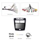 2010-2016 Toyota Avanza 9 pouces HD écran tactile Android 13.0 Radio avec système de navigation GPS USB Musique WIFI Bluetooth Mirror Link prise en charge DVR Commande au volant OBD2 TPMS 1080P