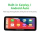 Carplay 12,3 pouces Android 11.0 pour 2008-2010 2011 2012 2013 2014 Mercedes Classe C W204 C180 C200 C230 C260 C280 C300 Radio Système de navigation GPS avec écran tactile HD Bluetooth