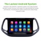 10,1 pouces 2017 Jeep Compass Android 13.0 Unité principale Navigation GPS Lien miroir USB Bluetooth WIFI Prise en charge DVR OBD2 Caméra de recul Commande au volant