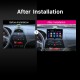 Écran tactile HD 9 pouces Android 14.0 Radio de navigation GPS pour 2014 Saipa Tiba avec prise en charge Bluetooth AUX WIFI Carplay TPMS DAB +