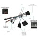 OEM Android 13.0 pour 2004 2005 2006-2011 Mercedes Benz SL R230 SL350 SL500 SL55 SL600 SL65 Radio avec Bluetooth 9 pouces HD écran tactile système de navigation GPS prise en charge Carplay DSP