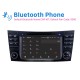 7 pouces 2002-2008 Mercedes Benz W211 Écran tactile Android 10.0 Navigation GPS Radio Bluetooth Carplay USB support TPMS Caméra de recul OBD2 DVR