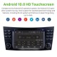 7 pouces 2002-2008 Mercedes Benz W211 Écran tactile Android 10.0 Navigation GPS Radio Bluetooth Carplay USB support TPMS Caméra de recul OBD2 DVR
