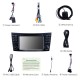 7 pouces 2002-2008 Mercedes Benz W211 Écran tactile Android 10.0 Navigation GPS Radio Bluetooth Carplay USB support TPMS Caméra de recul OBD2 DVR