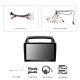 Autoradio Android 13.0 à écran tactile HD de 9 pouces pour 2006 2007-2012 KIA VQ Sedona Navigation GPS Bluetooth WIFI USB Lien miroir Prise en charge DVR OBD2 4G WiFi Commande au volant Caméra de recul