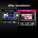 Dans le tableau de bord 2007-2013 Jeep Wrangler Illimité Mise à niveau de la radio 7 pouces avec Android 9.0 Lecteur DVD Bluetooth Navigation GPS Système audio de voiture Écran tactile WiFi 3G Lien en miroir Lien Caméra de recul OBD2 DVR AUX