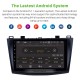9 pouces pour 2009-2012 Mazda 3 Axela HD système de navigation GPS à écran tactile Android 11.0 Support Bluetooth Caméra arrière Commande au volant DVR OBD II