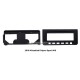 Plastic Popular 2010 Mitsubishi Pajero Sport MID Car Radio Fascia Audio Cadre Lecteur DVD Panneau Adaptateur