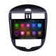 10,1 pouces Android 11.0 Radio pour 2011-2014 Nissan Tiida Auto A / C Bluetooth HD à écran tactile Navigation GPS Carplay USB support TPMS DAB + DVR
