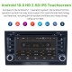 Android 11.0 Pour 2011 Audi A4 Radio 7 pouces Système de navigation GPS Bluetooth HD Écran tactile Prise en charge de Carplay Commande au volant DSP