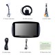 9 pouces 2015 2016 Mercedes-Benz SMART Fortwo Android 11.0 Système de navigation GPS Radio à écran tactile capacitif TPMS DVR OBD II Caméra arrière AUX USB 3G WiFi Commande au volant HD Vidéo 1080p Bluetooth