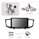 10,1 pouces système audio de voiture Android 14.0 pour 2016 Honda Pilot avec écran tactile WIFI Bluetooth Support GPS Navi Carplay commande au volant