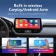 Android 12.0 Carplay 12,3 pouces Écran complet pour 2020 2021 2022 TOYOTA RAV4 Willander Radio de navigation GPS avec Bluetooth