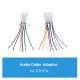 Auto Car Sound Plug Adapter Câble audio pour TOYOTA Universal / BYD F3