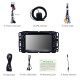 7 pouces Android 9.0 pour 2007 2008 2009-2012 Général GMC Yukon / Chevrolet Chevrolet Tahoe / Buick Enclave / Hummer H2 Radio avec système de navigation GPS à écran tactile HD Prise en charge Bluetooth Carplay