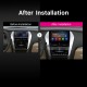 9 pouces Android 11.0 HD Radio de navigation GPS à écran tactile pour 2018 Toyota Vios / Yaris Climatiseur automatique WIFI Lien miroir Bluetooth USB RDS Support Caméra de recul DVD Carplay OBD DVR