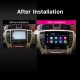 9 pouces Android 10.0 Système de navigation GPS Radio à écran tactile Pour 2010-2014 Toyota vieille couronne LHD Bluetooth PMS DVR OBD II USB caméra arrière Contrôle au volant