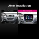10,1 pouces Android 10.0 Autoradio de navigation GPS pour 2014-2016 Peugeot 2008 avec HD écran tactile Bluetooth USB Réseau sans fil AUX Soutien Carplay SWC TPMS