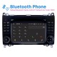 7 pouces Android 10.0 Radio de navigation GPS pour 2004-2012 Mercedes Benz Classe B W245 B150 B160 B170 B180 B200 B55 avec écran tactile HD Carplay Bluetooth WIFI USB support Mirror Link