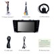 8 pouces Android 10.0 Radio pour 2007-2011 Toyota Camry Bluetooth HD Écran tactile WIFI GPS Navigation Carplay USB support TPMS DVR