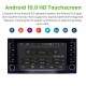 7 pouces Android 10.0 Radio à écran tactile pour VW Volkswagen 2004-2011 Touareg 2009 T5 Multivan / Transporter avec navigation GPS Prise en charge Bluetooth Carplay Caméra de recul