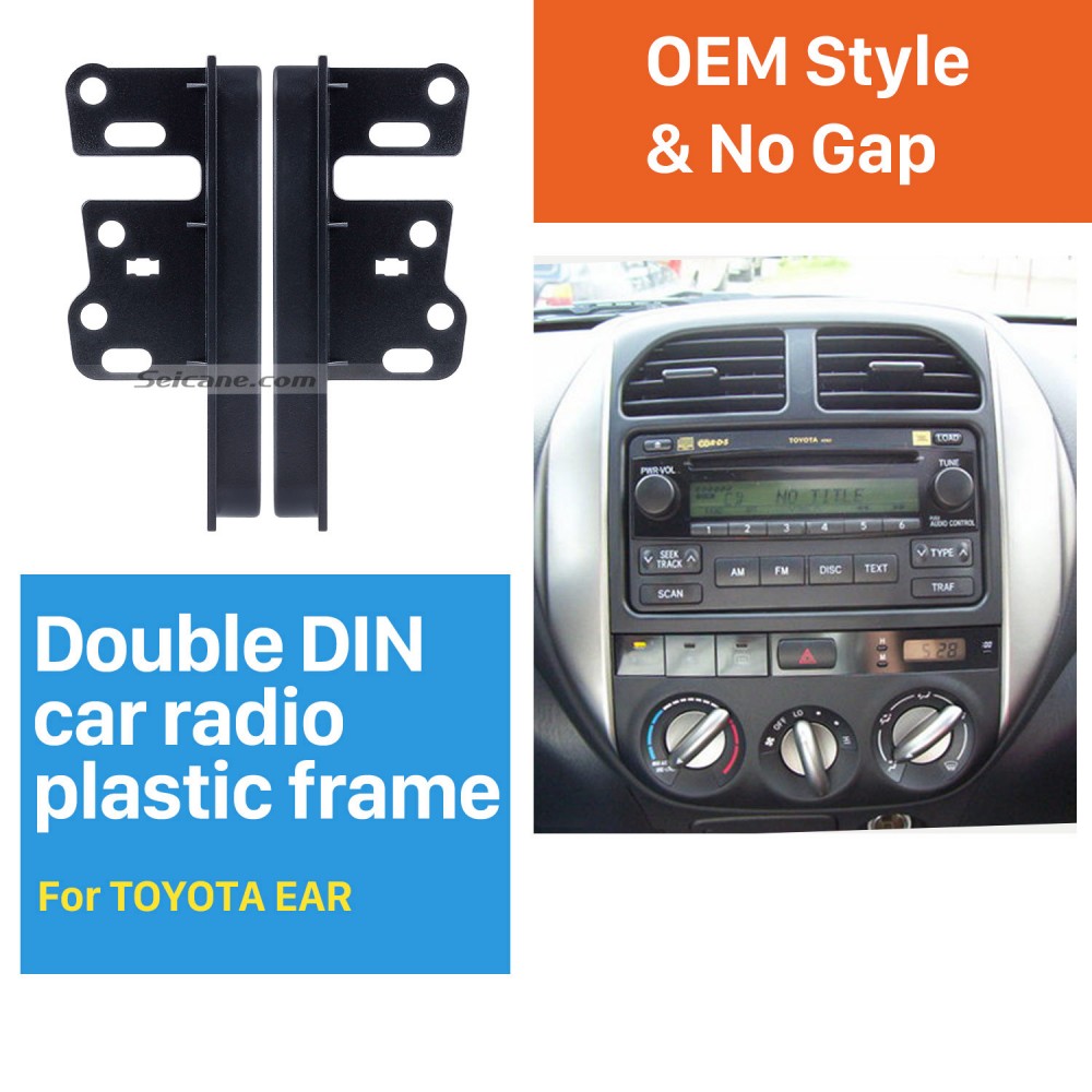11-142 doble DIN Radio Estéreo Fascia Panel del coche de plástico para Hyundai i-30 FD LHD