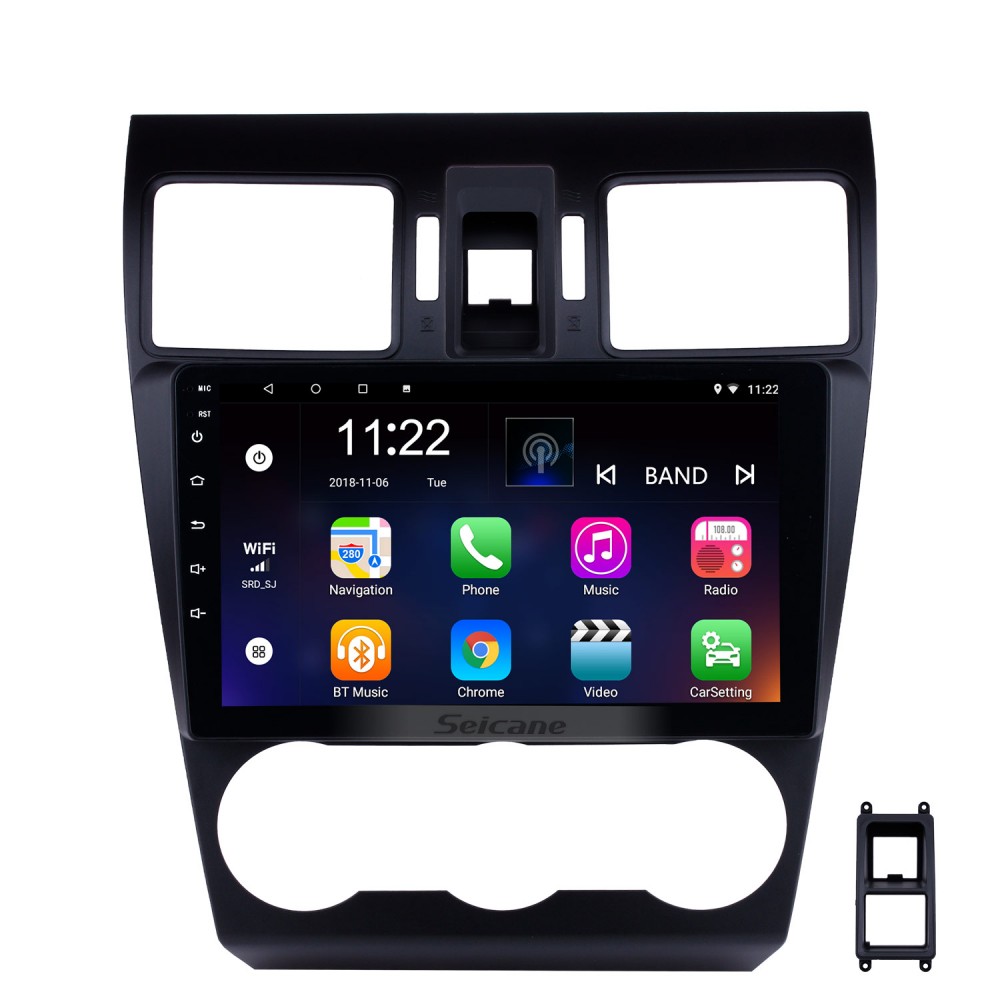 Bluetooth pantalla táctil Android 10.0 9 pulgadas para 2013 2014 Subaru XV Impreza