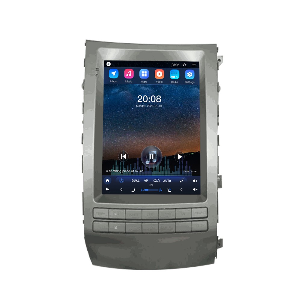  Centro Multimedia 12.8 pulgadas Android 9.0 Universal Radio de  coche estéreo para VW para Honda para Hyundai para Toyota para Ford Auto  GPS Navegación 360 Rotación IPS Pantalla 4G WiFi Espejo