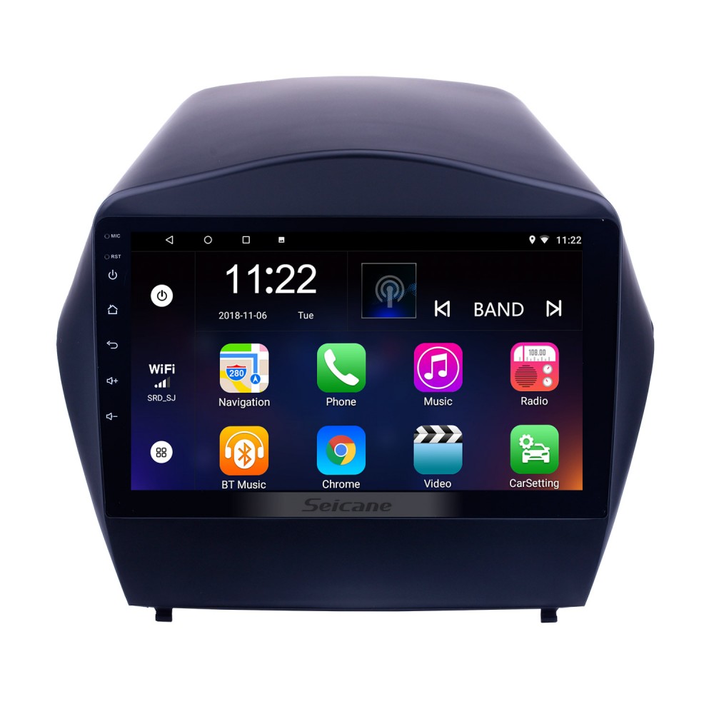 fondo de pantalla cigarrillo Misterio OEM de 9 pulgadas HD con pantalla táctil Android 10.0 Radio para 2009 2010  2011-2015 Hyundai IX35 con GPS Sat Nav Bluetooth WIFI USB 1080P Video  Mirror Link DVR OBD2