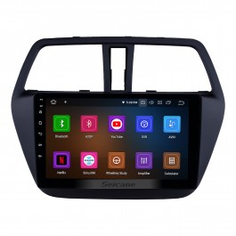 Pantalla táctil HD 2013-2016 Suzuki SX4 S-Cross Android 12.0 9 pulgadas Navegación GPS Radio Bluetooth USB Carplay WIFI AUX soporte DAB + Control del volante