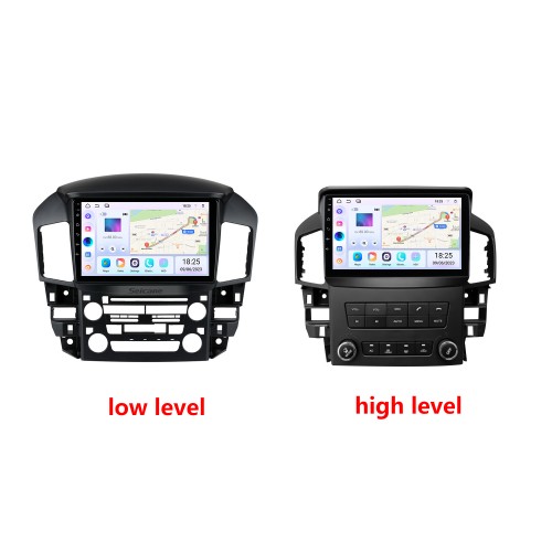 9 pulgadas Android 13.0 para Lexus RX300 Toyota Harrie 1997 1998 1999-2003 Radio Sistema de navegación GPS con pantalla táctil HD Soporte Bluetooth Carplay OBD2