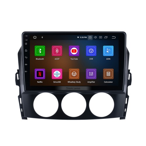 Andriod 13.0 HD Touchsreen 9 pulgadas 2009 Mazda MX-5 Sistema de navegación GPS con soporte Bluetooth Carplay