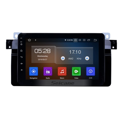 Radio de navegación GPS con pantalla táctil HD de 8 pulgadas Android 13.0 para 1998-2006 BMW Serie 3 E46 M3 2001-2004 MG ZT 1999-2004 Rover 75 con soporte Carplay Bluetooth TPMS