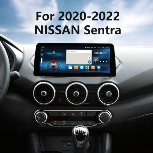 Pantalla táctil Android 12.0 HD de 12,3 pulgadas para sistema de navegación GPS Nissan Sylphy 2020 2021 2022 con soporte Bluetooth Carplay