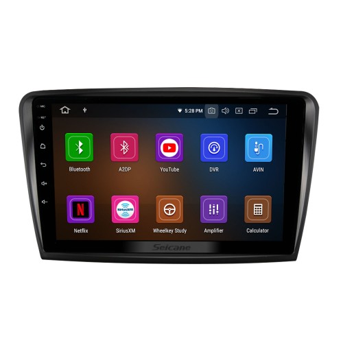 Pantalla táctil HD de 10,1 pulgadas Android 11,0 para SKODA SUPERB 2009-2013 Radio sistema de navegación GPS Bluetooth Carplay compatible con cámara de respaldo