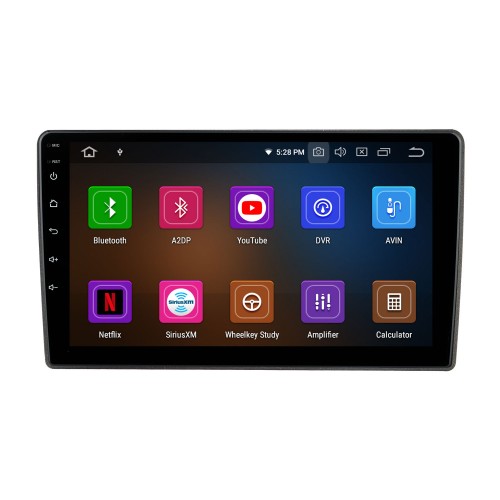 Pantalla táctil HD de 9 pulgadas Android 13.0 para 2007-2012 SSANG YONG REXTON Radio Sistema de navegación GPS Soporte Bluetooth Carplay Cámara de respaldo