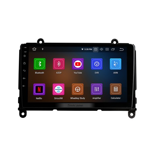 Android 13.0 de 9 pulgadas para el sistema de navegación GPS estéreo Toyota Hiace 2019 con cámara compatible con Bluetooth Carplay