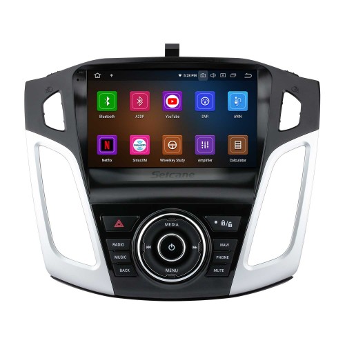 9 pulgadas Android 13.0 para Ford Focus 2012-2018 Radio Sistema de navegación GPS con pantalla táctil HD Bluetooth Carplay compatible con OBD2