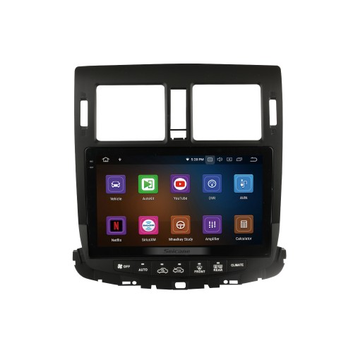 Pantalla táctil HD de 10.1 pulgadas Android 13.0 para 2010 2011-2013 TOYOTA Crown Radio Sistema de navegación GPS Soporte Bluetooth Carplay Cámara de respaldo