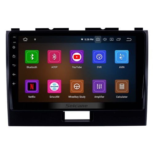 2010-2018 Suzuki WAGONR 9 pulgadas Android 13.0 Sistema de navegación GPS estéreo para automóvil Radio con pantalla táctil HD Bluetooth WIFI Soporte USB DAB + OBDII SWC