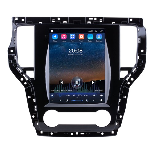 Pantalla táctil HD para 2016 2017 2018 Roewe RX5 Radio Android 10.0 9.7 pulgadas Navegación GPS Soporte Bluetooth Control del volante Carplay