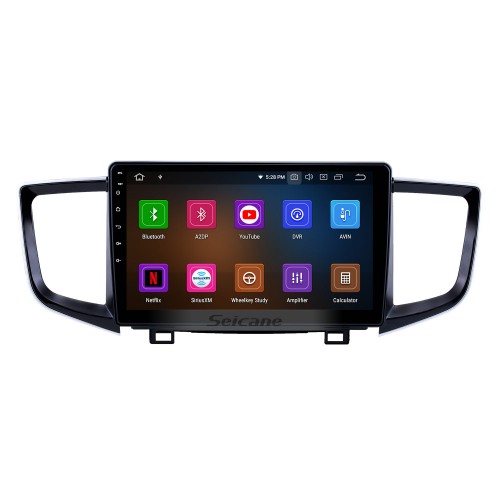 Radio Android 12,0 de 10,1 pulgadas para Honda Pilot 2016-2018, pantalla táctil Bluetooth, navegación GPS, Carplay, USB, AUX, compatible con TPMS DAB + SWC