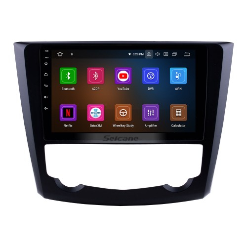 9 pulgadas Android 13.0 HD Pantalla táctil Car Stereo Radio Head Unit para 2016-2017 Renault Kadjar Bluetooth Radio WIFI DVR Video USB Mirror link OBD2 Cámara retrovisora Control del volante
