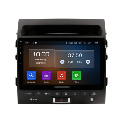 OEM 10.1 pulgadas Android 13.0 Radio para 2006-2015 TOYOTA LAND CRUISER Bluetooth HD Pantalla táctil Soporte de navegación GPS Carplay Cámara trasera TPMS