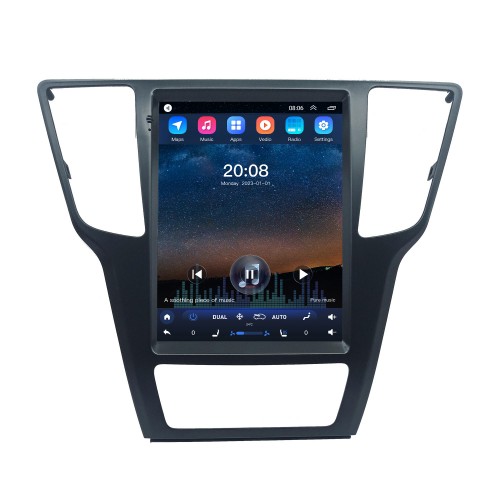 Android 10.0 Para 2014-2016 BAIC Saab D50 Radio Sistema de navegación GPS de 9.7 pulgadas con Bluetooth HD Pantalla táctil Soporte Carplay SWC DAB + TV digital Cámara de 360 °