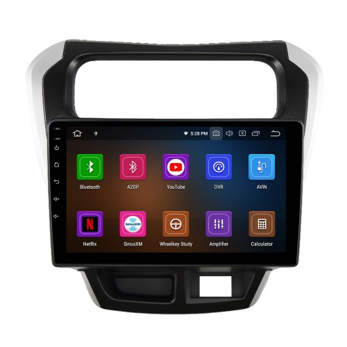 Pantalla táctil HD de 9 pulgadas Android 13.0 para 2014 Suzuki Alto 800 Radio Sistema de navegación GPS Bluetooth Carplay compatible con cámara de respaldo
